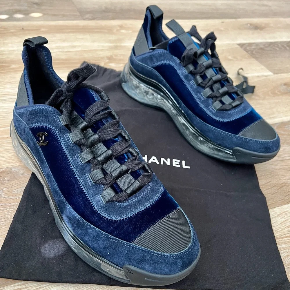 CHANEL | Shoes | Men Chanel Sneakers Good Condition Missing